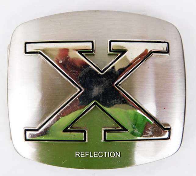 Large X Belt Buckle