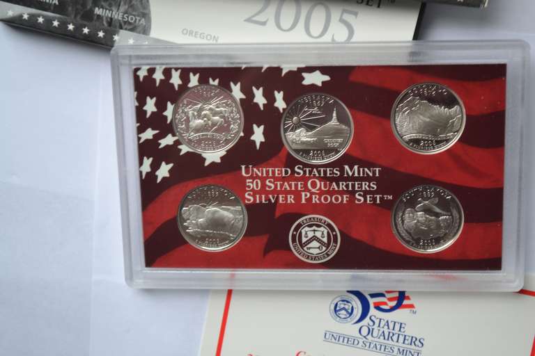 2004-2006 Silver Proof State Quarter Sets