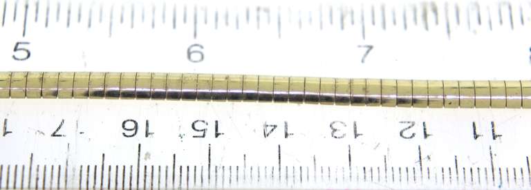 Graceful Omega Yellow Gold Bracelet