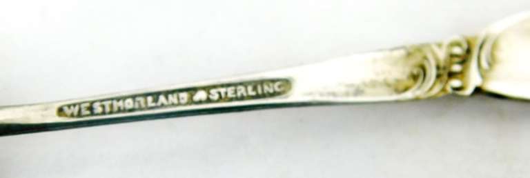 Vintage Sterling Salt Spoon & Salt Dip w/Box