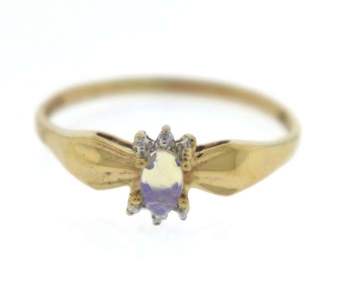 Favorite Yellow Gold Opal Ring
