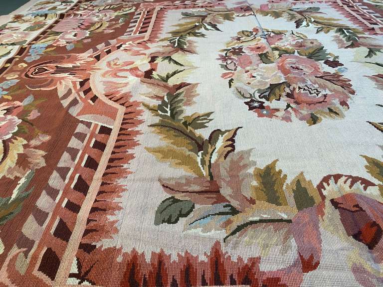 TIMELESS FRENCH AUBUSSON RUG 9x12