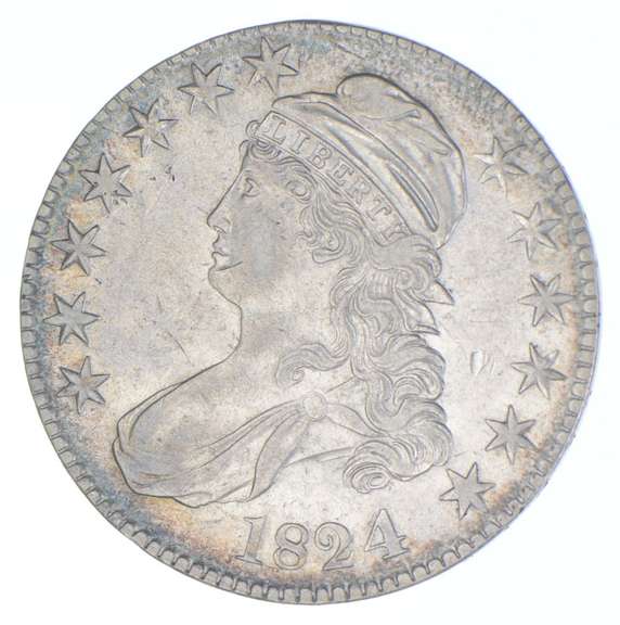 1824 Capped Bust Half Dollar