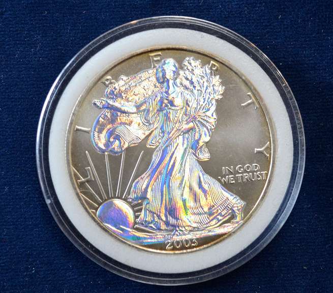 2003 Silver Eagle Hologram