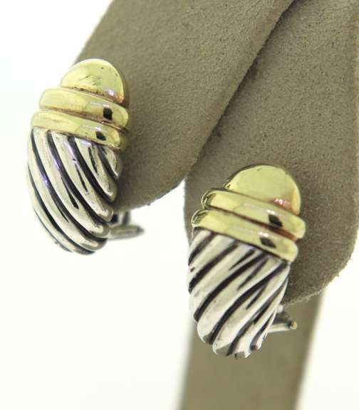 David Yurman Throughbred Earrings