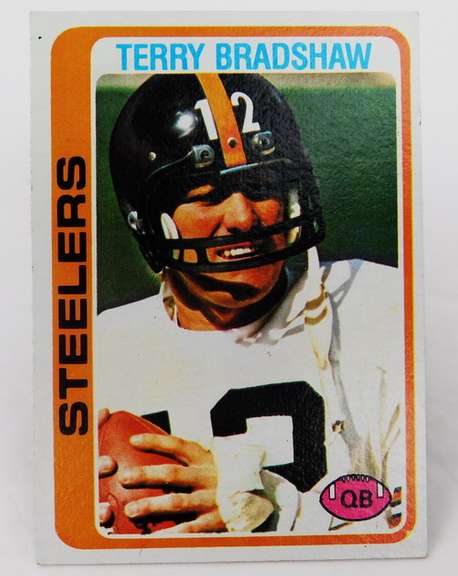 1978 Terry Bradshaw Topps Football Card