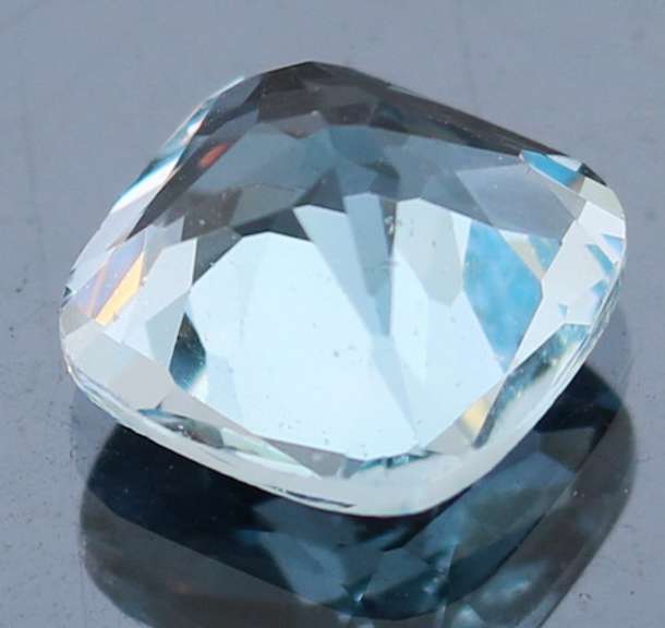 Captivating 5.33ct cushion cut sky blue Topaz