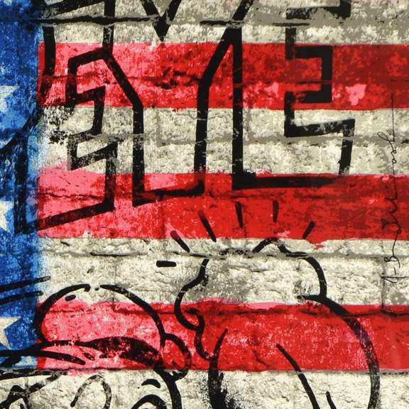 Mr Brainwash by Pop Eye (Flag)