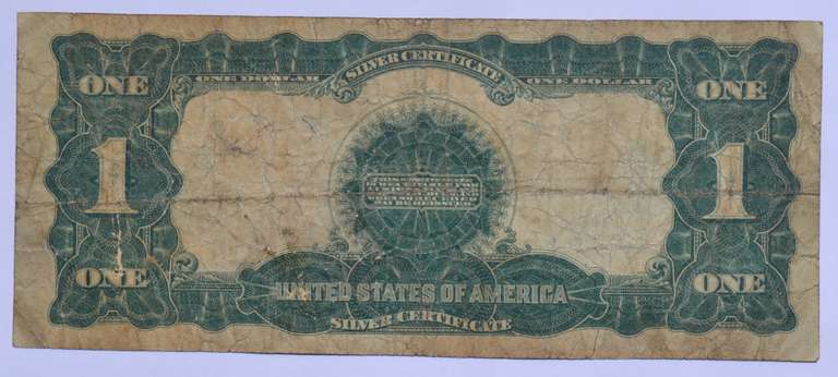 Elliot White $1 1899 Series Black Eagle Note