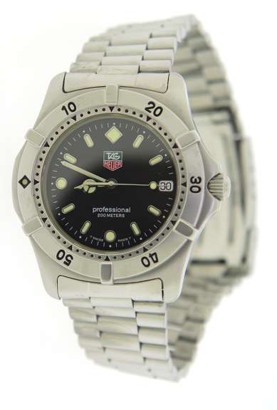 Tag Heuer Black Dial quartz Watch