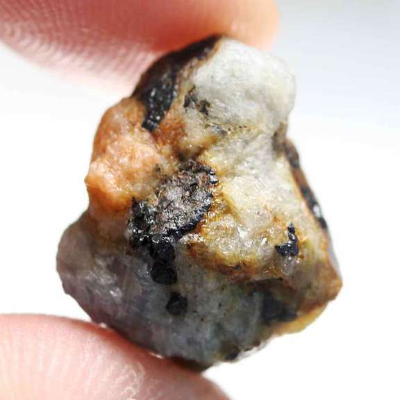 Collectors 22.31ct uncut untreated multi-color Sapphire