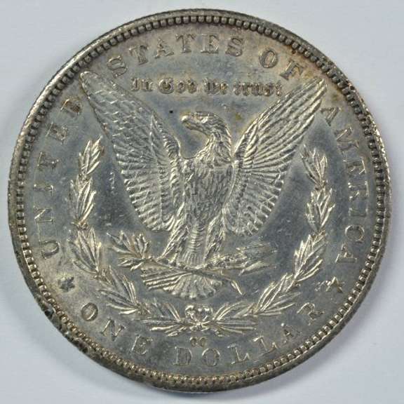 Near Mint 1884-CC Morgan Silver Dollar. Full strike