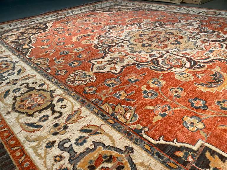 STUNNING MEDALLION DESIGN RUG 8x11