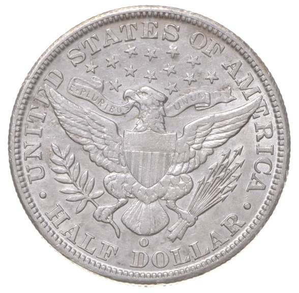 1894-O Barber Half Dollar