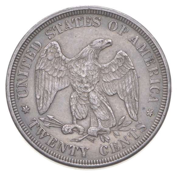 1875 Seated Liberty Twenty-Cent Piece