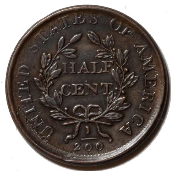 Sharp 1807 Half Cent