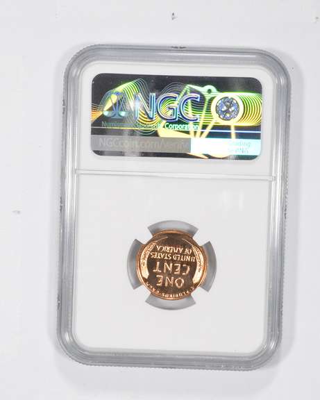 PF69 RD 1956 Lincoln Wheat Cent - Graded NGC