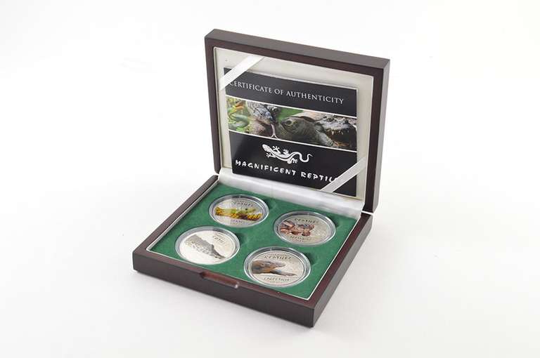 2013 Dominican Republic Of Congo 30 Francs 4 Coin Set - Box & COA