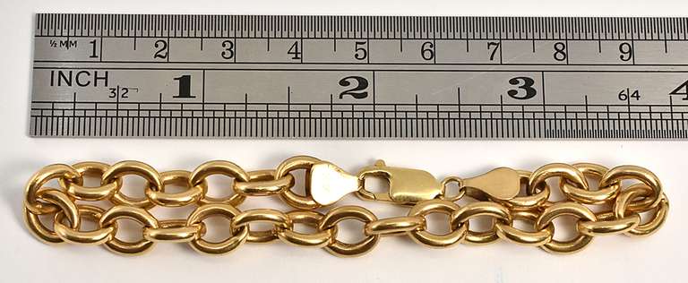 Thick and Sturdy Cable Link Bracelet