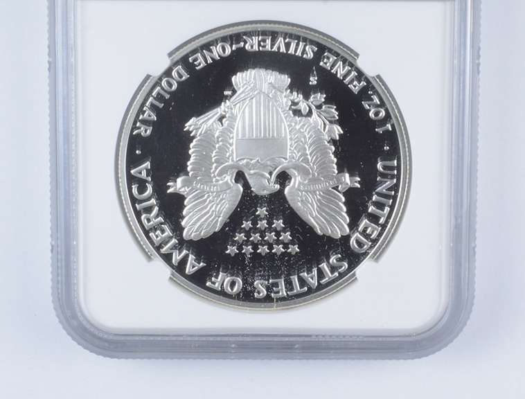 PF70 UCAM 1989-S American Silver Eagle - Graded NGC