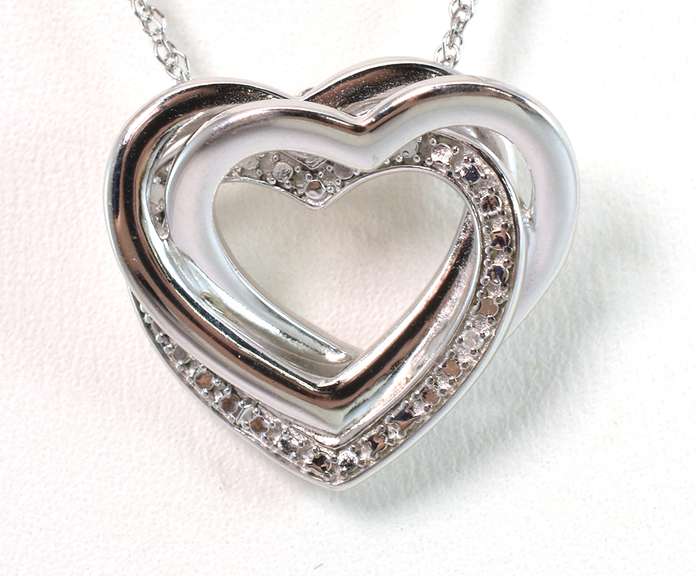 Sterling Silver Heart Necklace