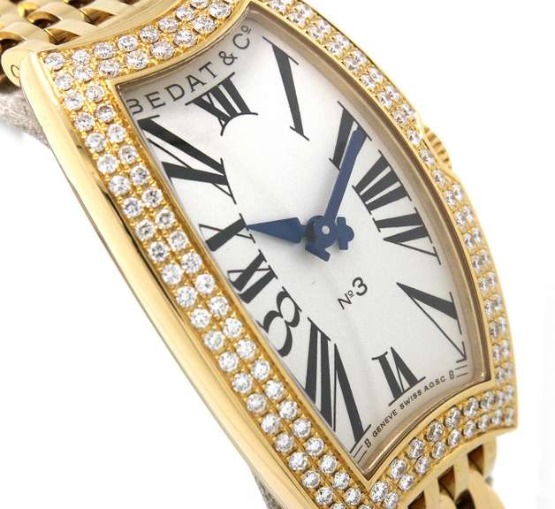 Glamorous 18kt YG Bedat and Co. 384 No. 3 Watch