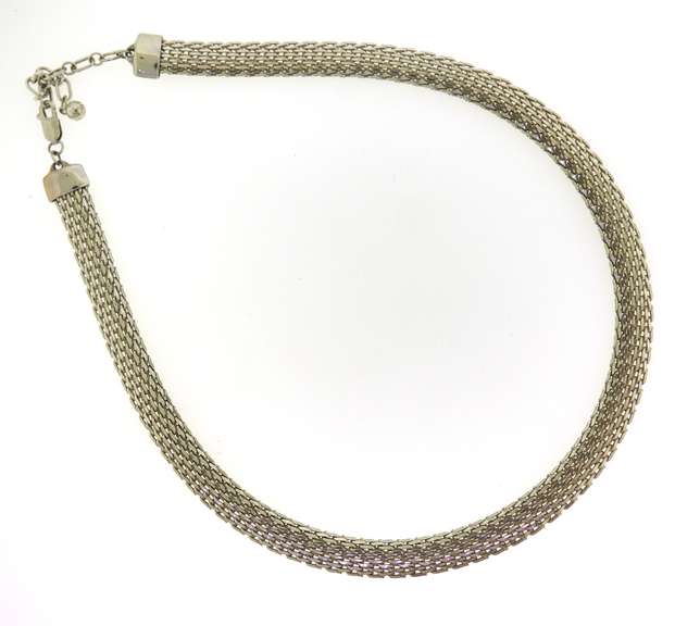 Sterling Silver 9mm Flat Chain Necklace