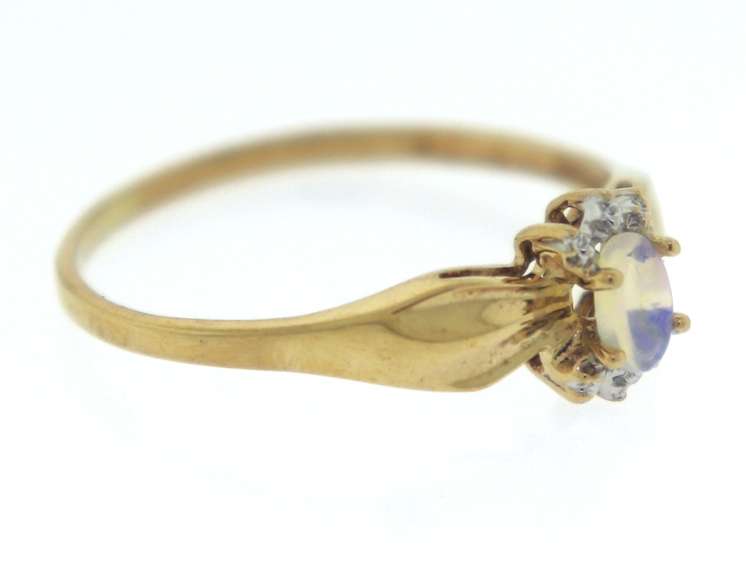 Favorite Yellow Gold Opal Ring