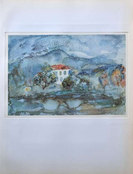 Pierre Auguste Renoir, House Among the Trees at Cagnes