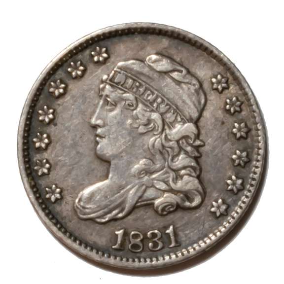Sharp 1831 Bust Half Dime