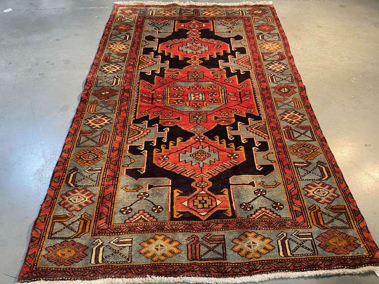 EXQUISITE FINE PERSIAN  RUG 4x6.4