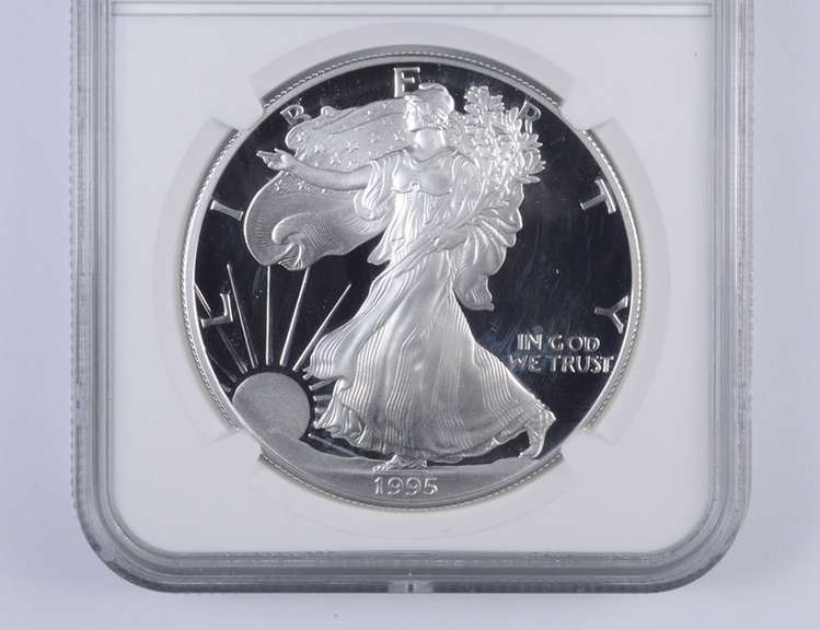 PF67 UCAM 1995-W American Silver Eagle - Anniversary Set - Graded NGC