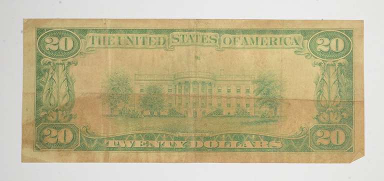 1929 $20 Seattle, Washington United States National Currency