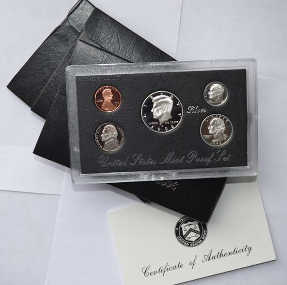 1992 1996 1998 US Silver Proof Sets