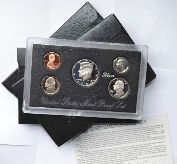 1992 1994 1996 US Silver Proof Sets