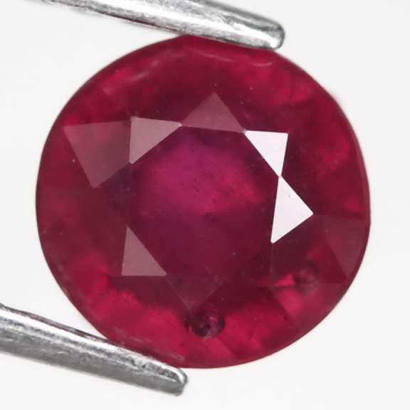 Amazing blood red 2.04ct Ruby solitaire