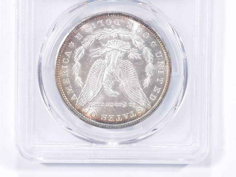 MS65 1880-S Morgan Silver Dollar - CAC - Graded PCGS