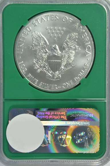 Perfect 2011 25th Anniv $1 Eagle. NGC MS70 Mint Sealed Box