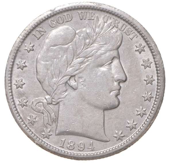1894-O Barber Half Dollar