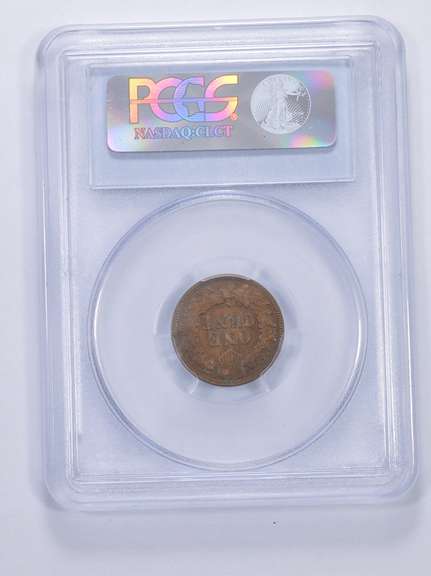 VF35 1872 Indian Head Cent - Graded PCGS