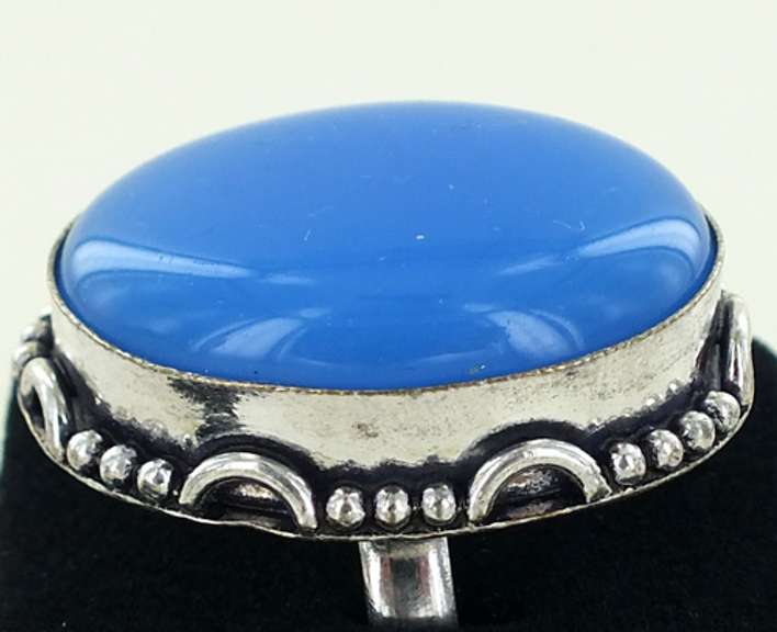Silver and Natural Stone Rings