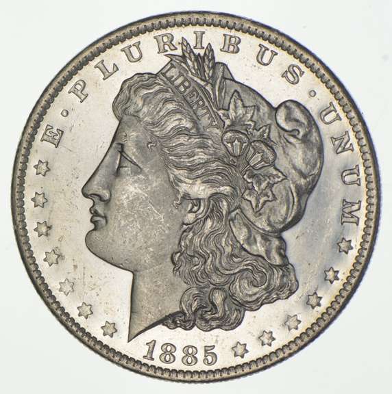1885-O Morgan Silver Dollar