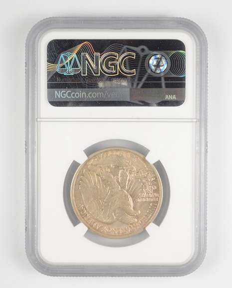 MS62 1917-D Walking Liberty Half Dollar - Obverse - Graded NGC