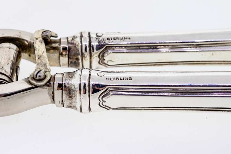 Vintage Sterling Silver-Handled J.A. Henckels Twin Works Poultry Shears