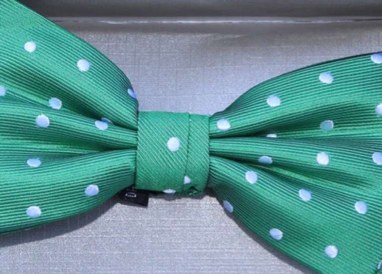 Stylish 100% Silk Bow Tie By Zianni