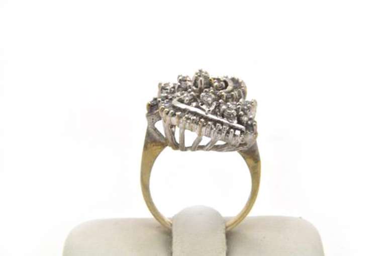 14kt Diamond Cocktail Ring