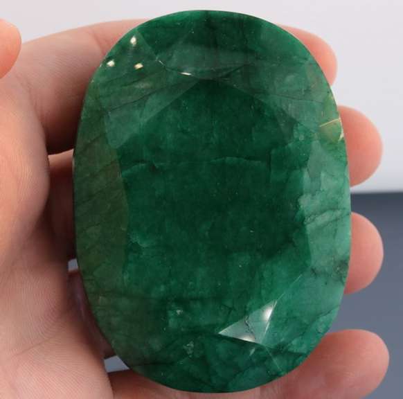 Huge! 799ct forest green Emerald