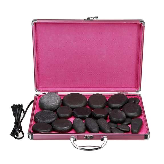 24PCS Therapy Efficacy Spa Massage Stone Muscle