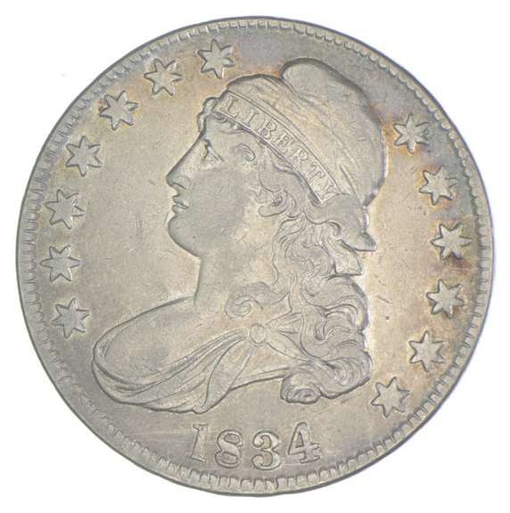 1834 Capped Bust Half Dollar