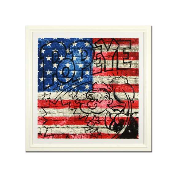 Mr Brainwash by Pop Eye (Flag)